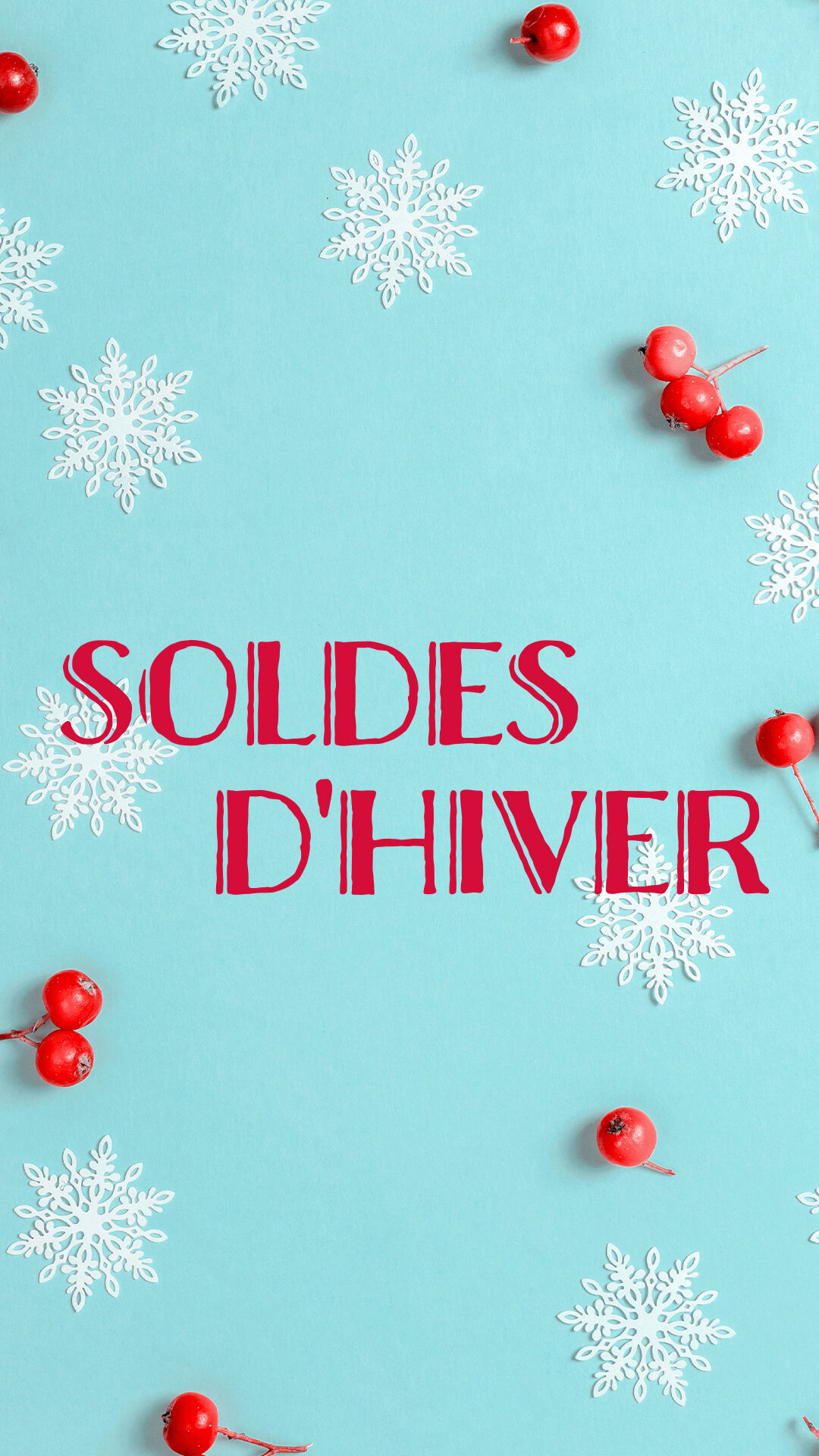 SOLDES D'HIVER