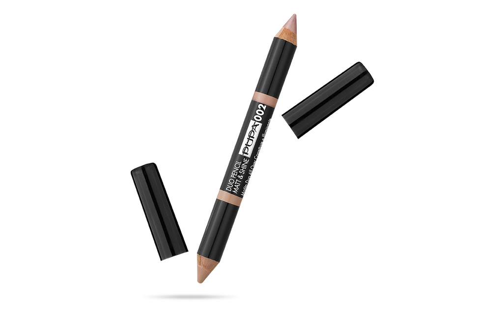 Duo Pencil Matt&Shine - Crayon Duo Correcteur et Illuminateur All Over - PUPA Milano image number 0