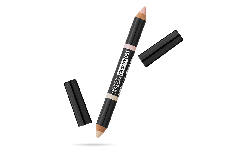 Duo Pencil Matt&Shine - Crayon Duo Correcteur et Illuminateur All Over - PUPA Milano image number 0