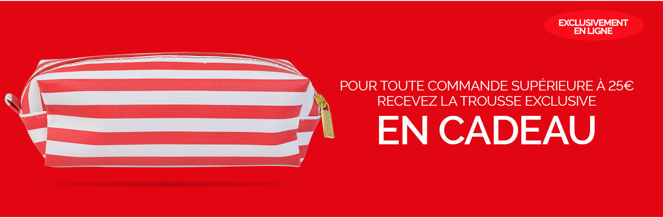 Trousse exclusive en cadeau promo-pochette-stripes
