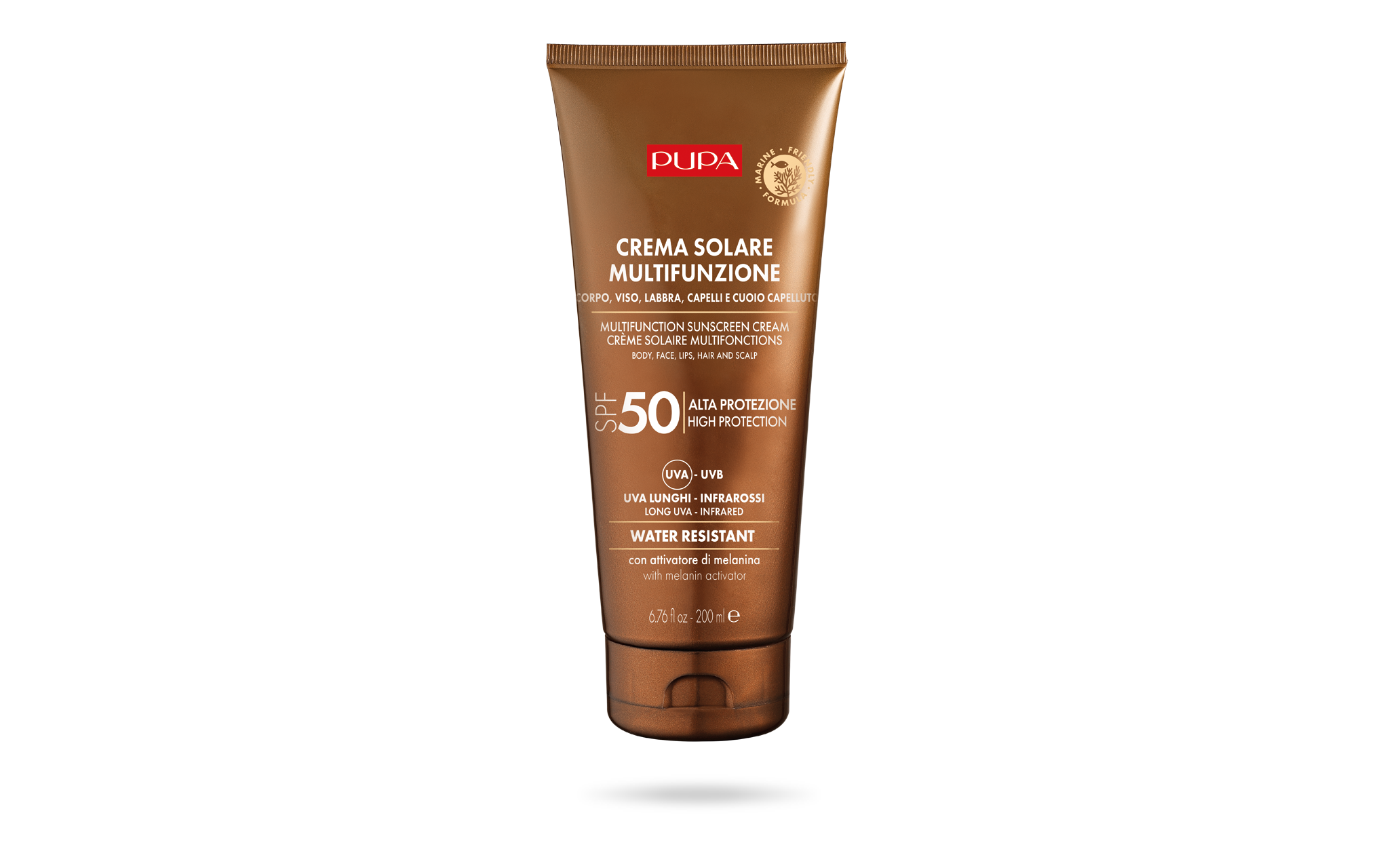 Crème Solaire Multifonction SPF 50 (200 ml) - PUPA Milano