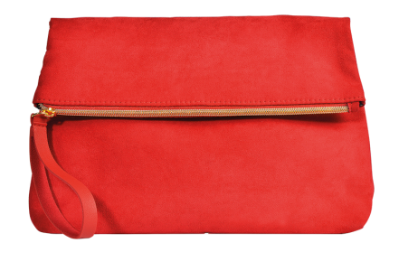 RED SUEDE BAG