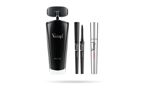 Vamp! Eau de Parfum Black 100 ml + Vamp! Mascara et Vamp! Eye Pencil - PUPA Milano
