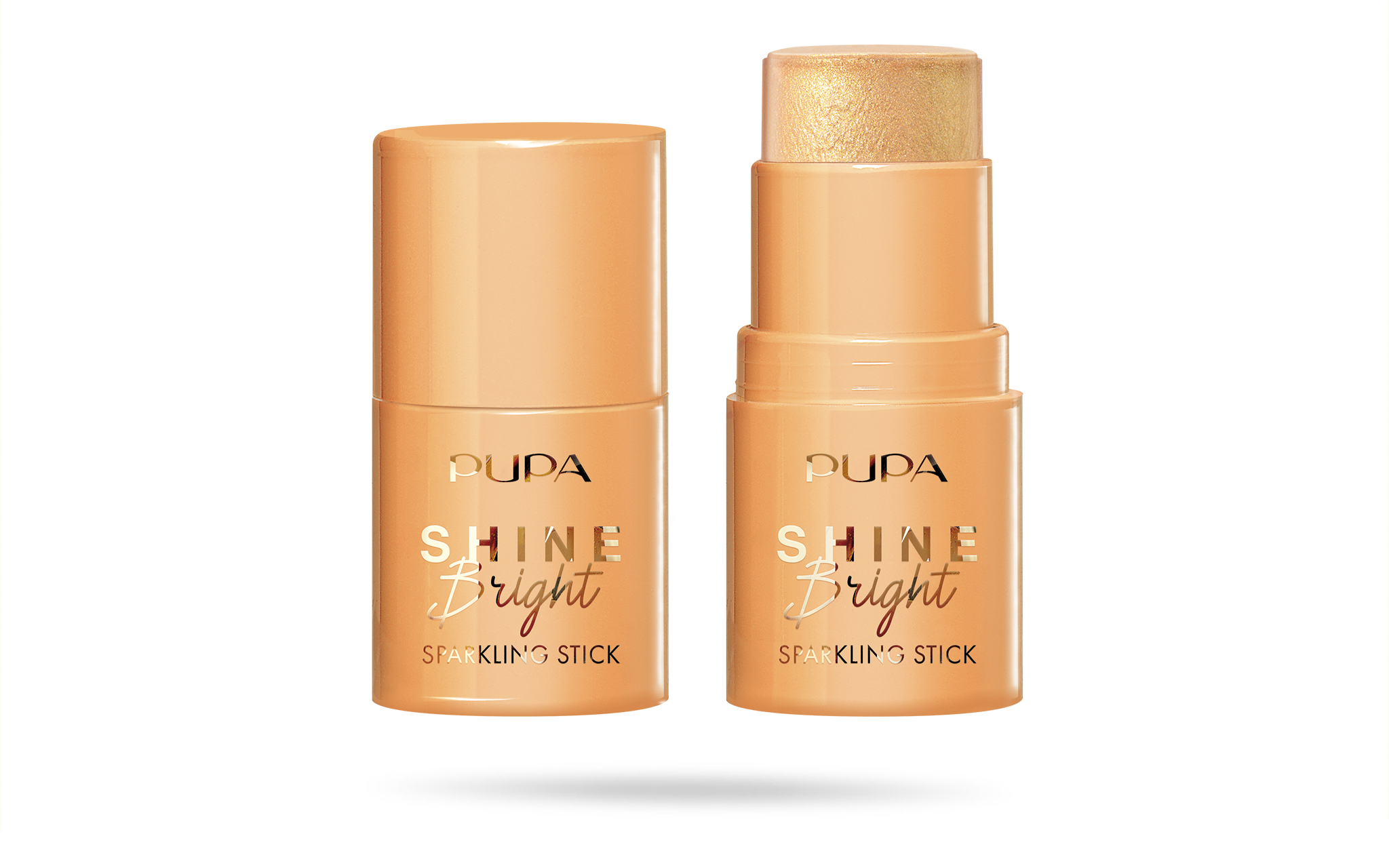Shine Bright Stick scintillant - Effet Frais - PUPA Milano