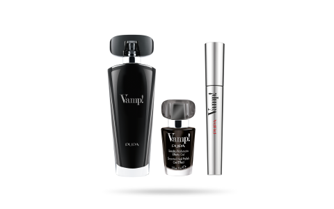 Vamp! Eau de Parfum Black + Vamp! Mascara et Vamp! Vernis - PUPA Milano