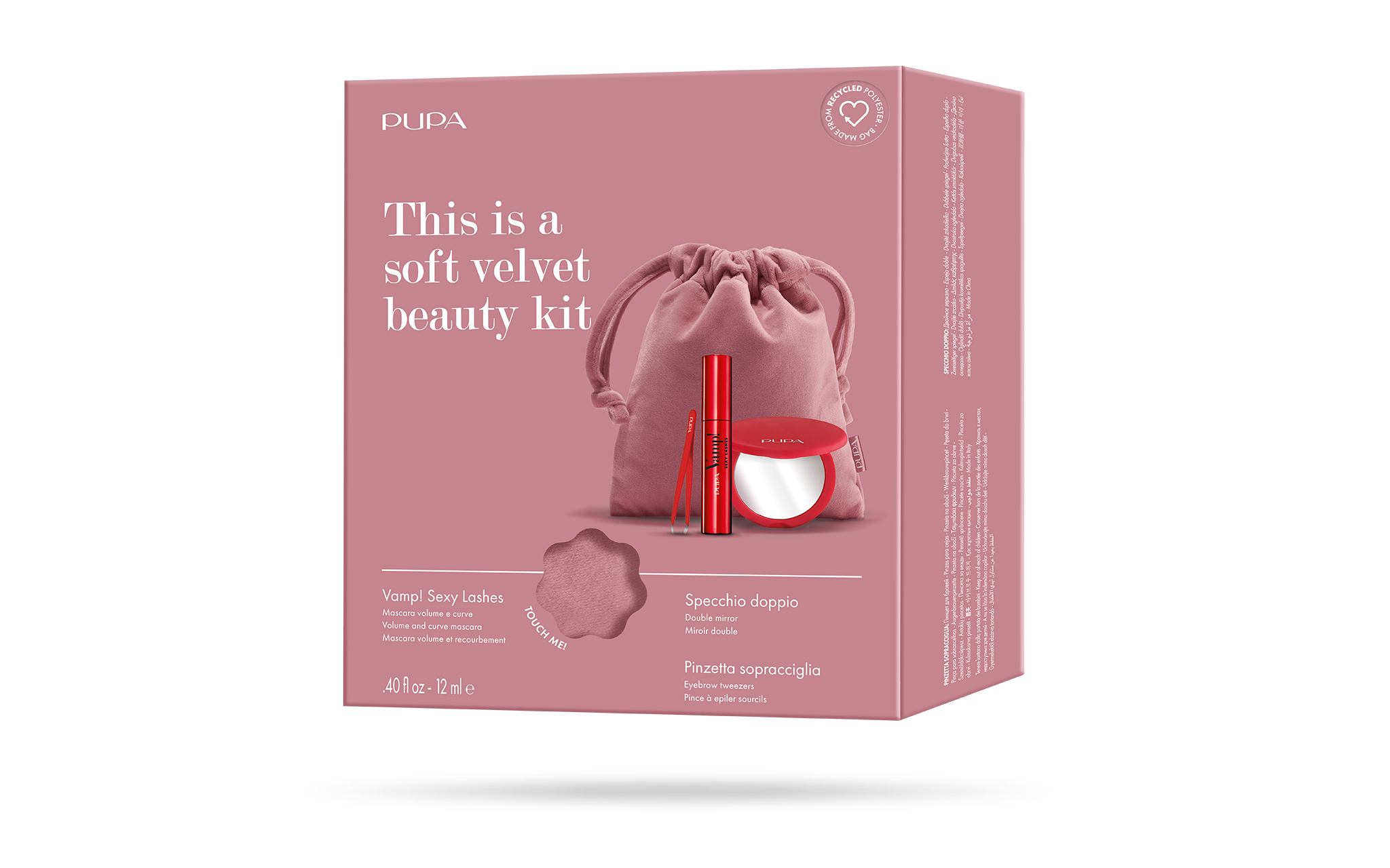 Kit Vamp! Sexy Lashes, Tweezers & Mirror - PUPA Milano