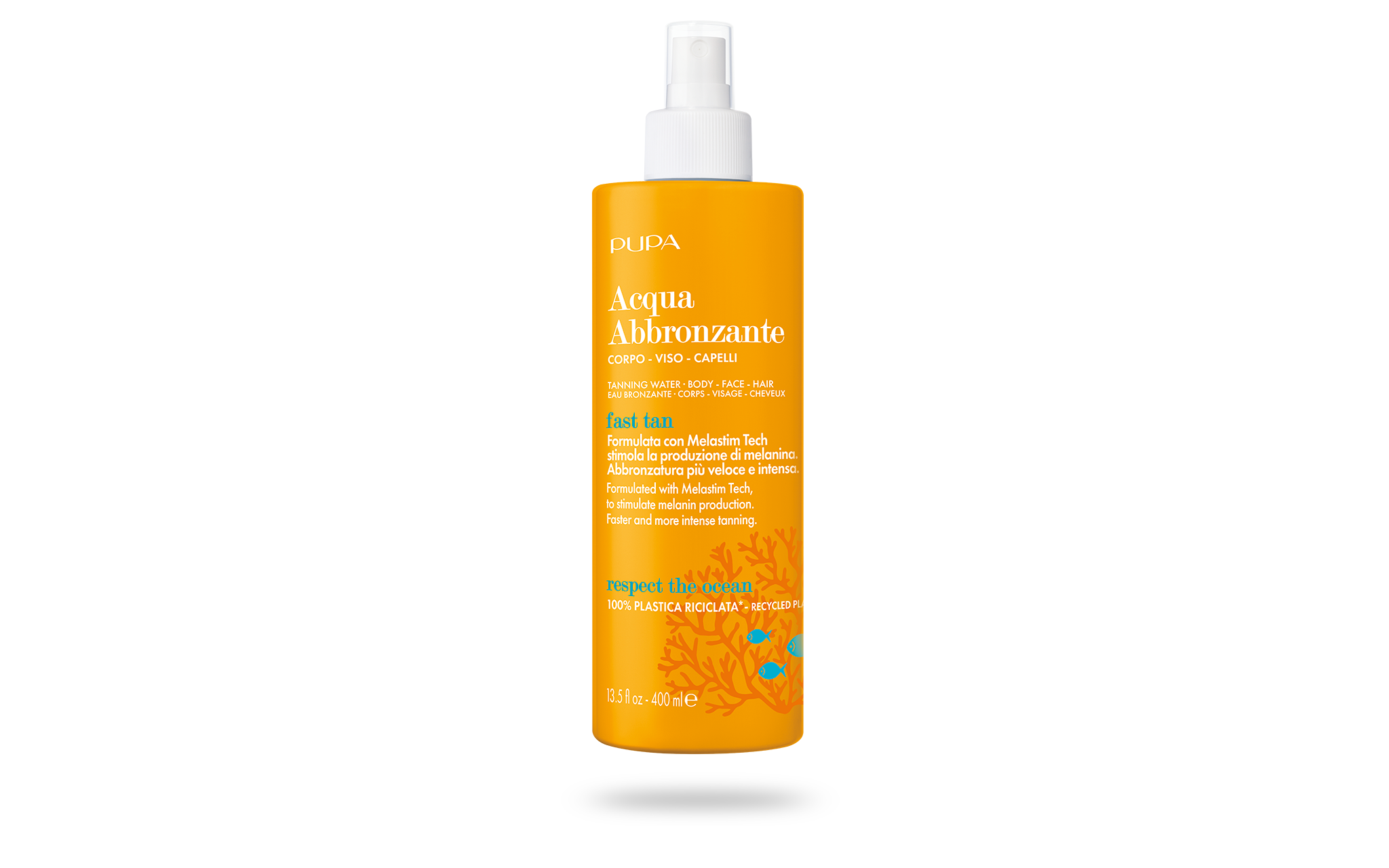 Eau Bronzante Corps Visage Cheveux (400 ml) - PUPA Milano